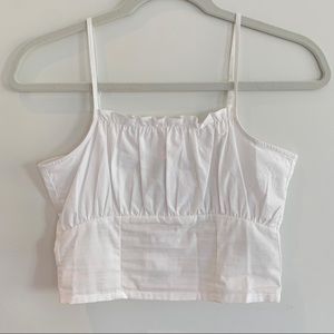 H&M maiden cami (xxs, white)